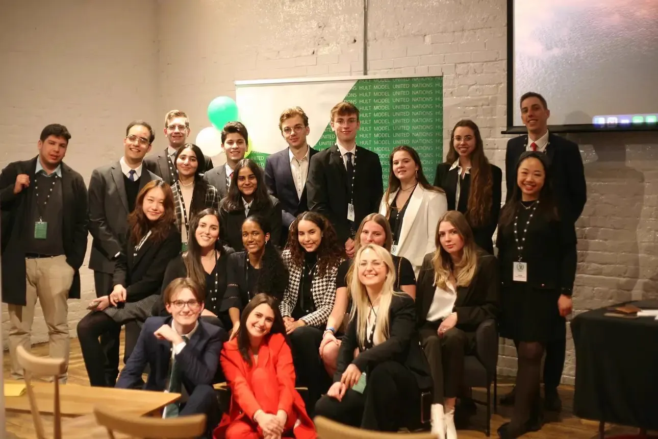 Committee session at the 2022 HultMUN Conference