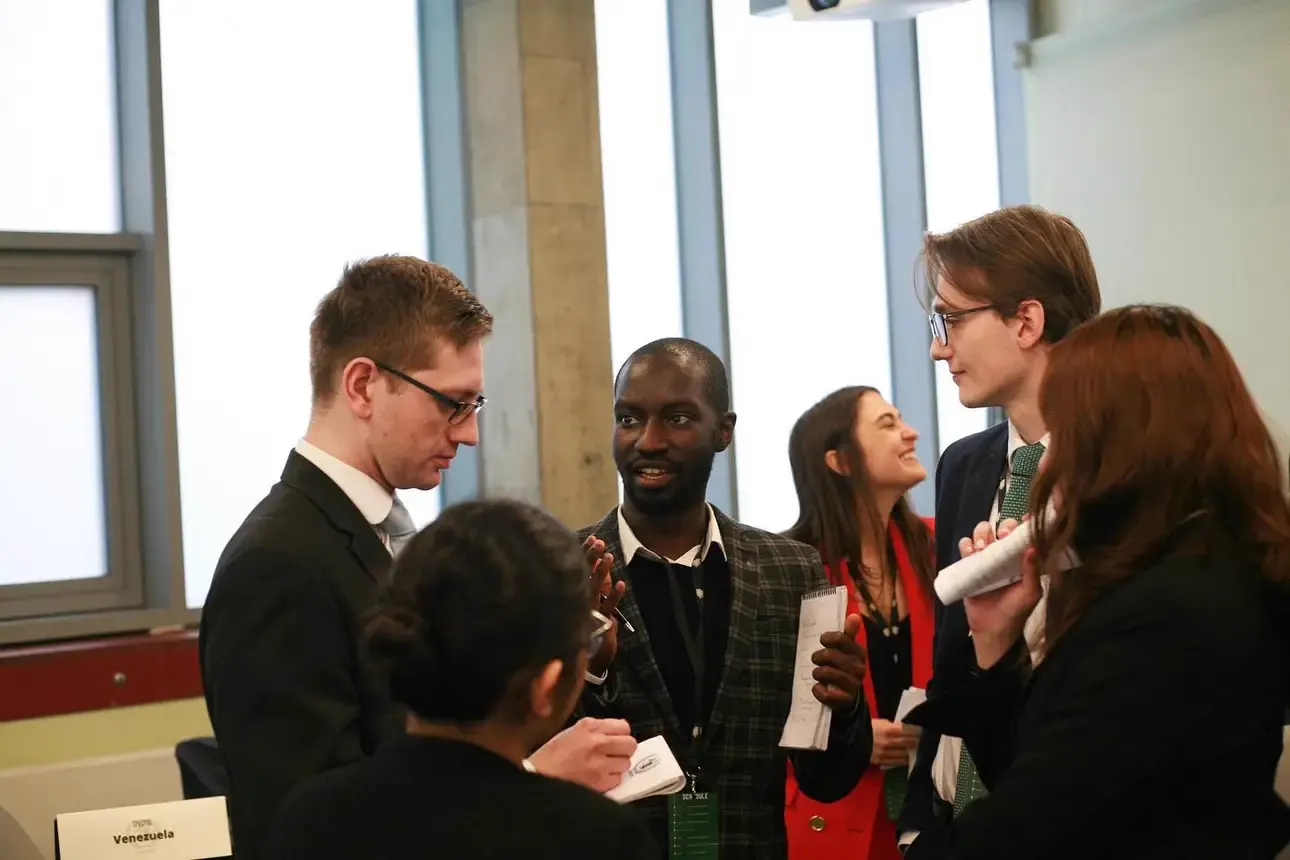 Participants at the 2022 HultMUN Conference